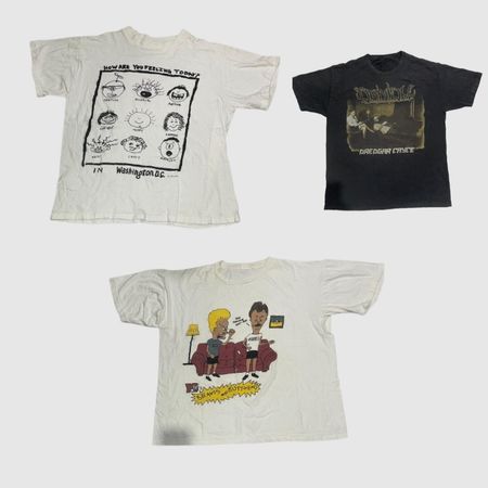 Vintage Graphic T-Shirts Dew Drink, Cartoon & Pop Graphics