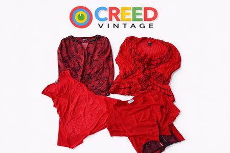 CR6402 Y2K Cherry Tops