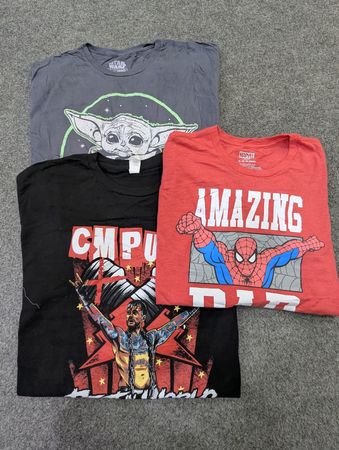 CRZ1756 Movie /Show printed  T-Shirts