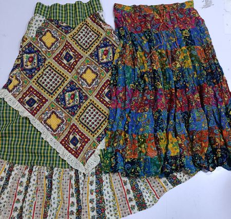 Y2K poly skirt 9Pcs (RV # 223)