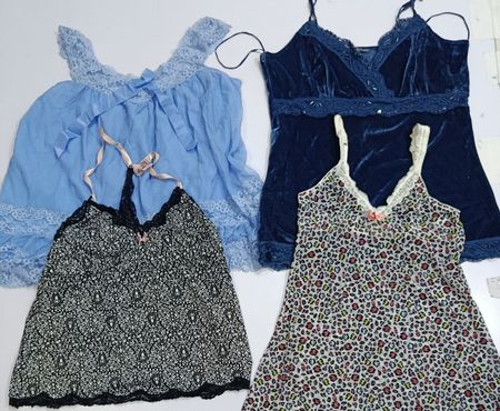 Y2K silk Cami top 15Pcs (RV # 224)