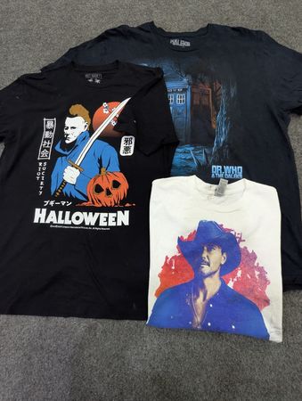 CRZ1759 Movie /Show Printed  T-Shirts