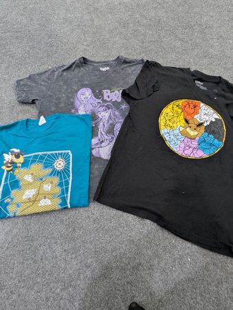 ZV1760 Cartoon Print T-Shirts