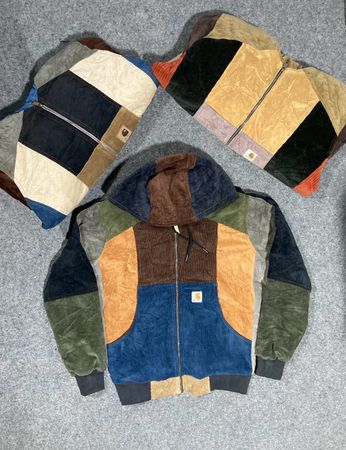 Upcycle Carhartt Corduroy Hoodie