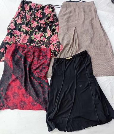 CR6412 Y2K Poly Skirts