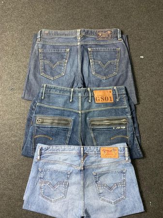 🔥 Diesel & G-Star Jeans - Rugged Chic! 🔥