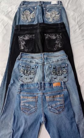 CR6419 Y2K Flare Jeans