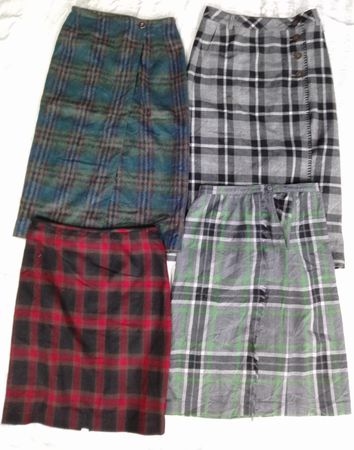 CR6420 Y2K Wool Skirts