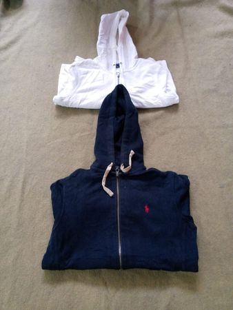 Saco con capucha de cremallera completa Ralph Lauren