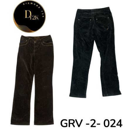 Authentic Y2K Mix Coudray Pant | Vintage 2000s Style (GRV-2-024)