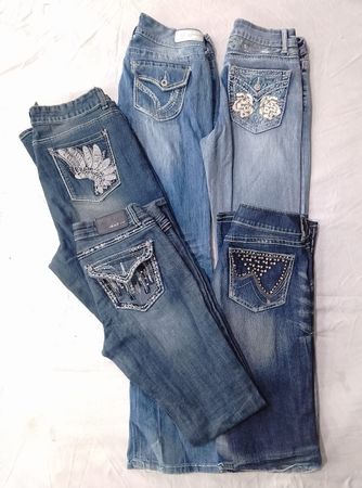 CR6426 Y2K Flare / Straight Jeans