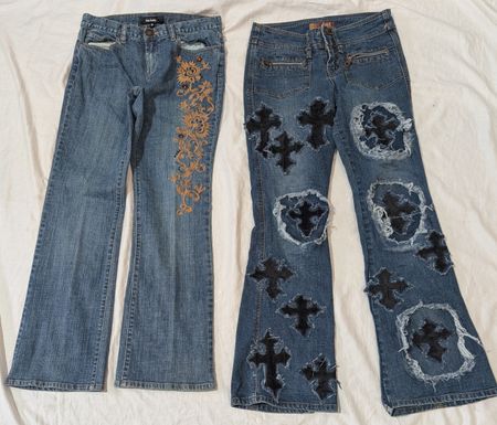 DESIGNER JEANS (BRAND'S INCULOADED) Wallflower, Silver,lei,etc