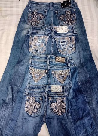 CR6443 Vintage Miss Me Flare Jeans