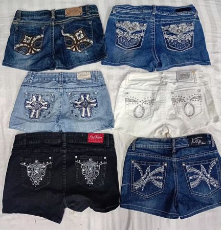 CR6444 Y2K Upcycle Shorts