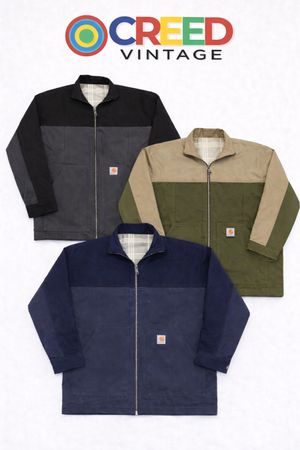 CR1265 Jaqueta Utilitária com Zíper Bicolor Reciclada