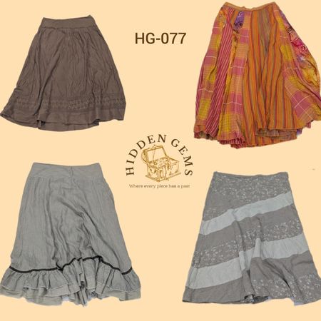 Y2K Unique maxi skirts(HG-077)