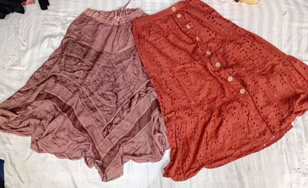 CR6462 Y2K Cotton Skirts