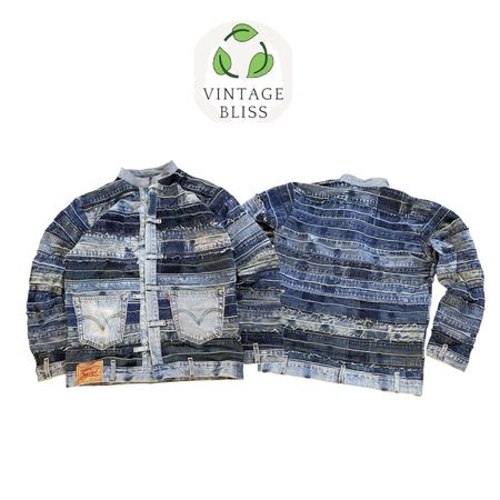 Up cycled Levi’s belted Jacket