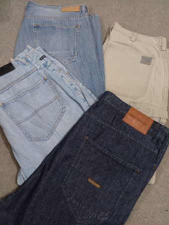 #241 Men Baggy Hip-hop Jeans