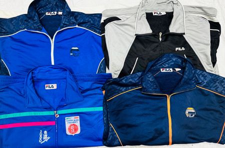 Track jacket filo vintage