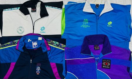 Track jacket lotto vintage