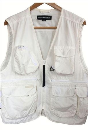 Duck pocket canvas vests
