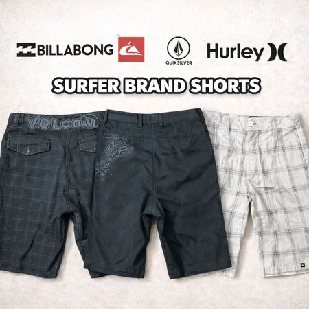 Surfer Brand Shorts Inc Billabong Quick silver