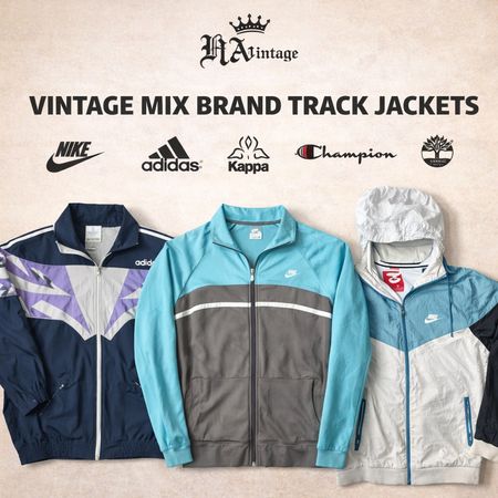 Mix Branded Jackets Inc Vintage Nike adidas