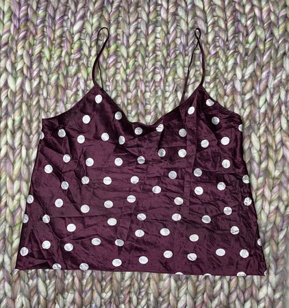 Animal Print Lace Trim Cami