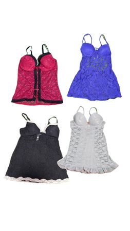 Yv212 Baby Doll Tops 6P