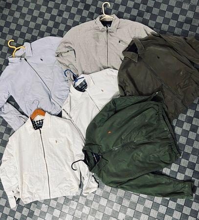 Upcycle authentic Polo Ralph Lauren Harrington jacket