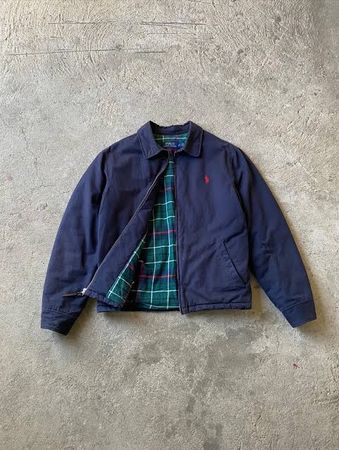 Up cycled Polo Ralph Lauren Harrington jacket