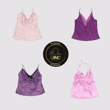 Y2K Plum & Petal Cami Tops