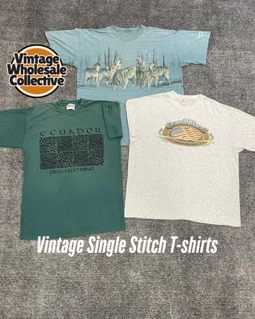 ヴィンテージシングルステッチTシャツ - (08/02)