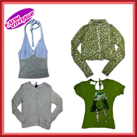 Milo Early 2000’s Box Mystry Top Skirt and Dress Bundle(FV-537)