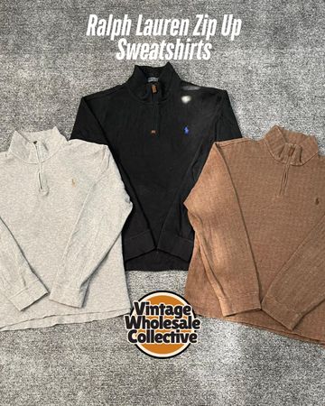 Ralph Lauren Zip Up Sweatshirts - (08/02)