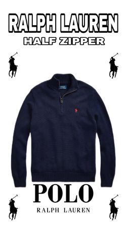 Ralph Lauren half zipper