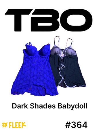 Dark Shades Babydoll    #364