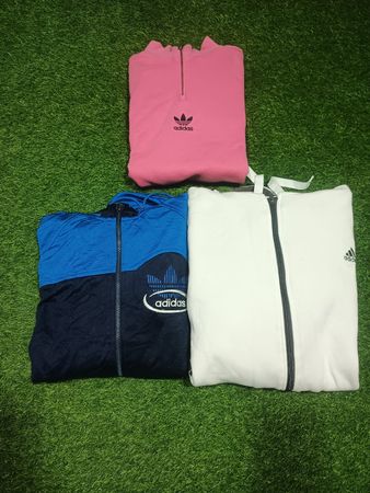 Adidas Track Jacket and Sweatshirt