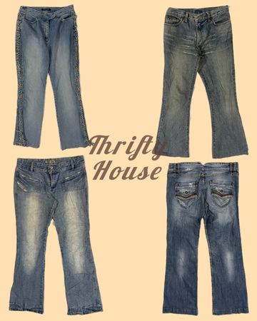 Y2K Denim Edit Jeans(TH/197)