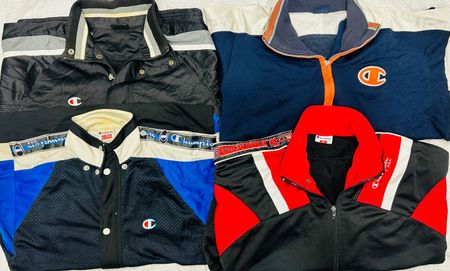Track jacket champion vintage