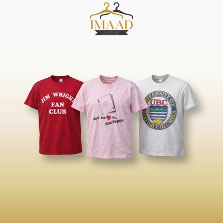 T-shirts à coutures simples