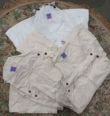 White Carpenter Dungarees