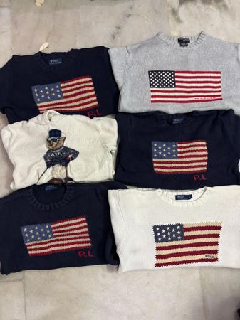 Polo Ralph Lauren Flag and Teddy Sweater