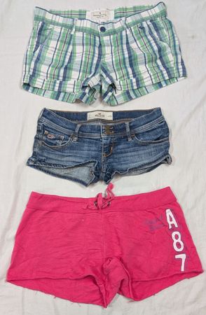 DESIGNER BRANDS SEXY SHORTS (BRANDS INCULOADED) HOLLISTER, AMBEROCOMBIA Fitch, AEROPOSTALE, WRANGLER,etc