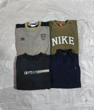 Sweat-shirts à zip 1/4 et mélange vintage