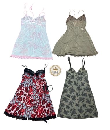 Y2K slip Dress 10 pcs At 491