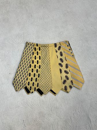 Upcycled Tie Skirt