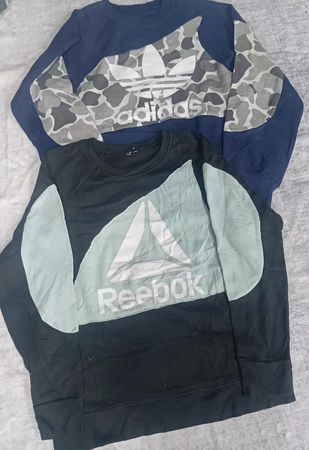 CR6476 Upcycle Mix Branded Sweatshirts