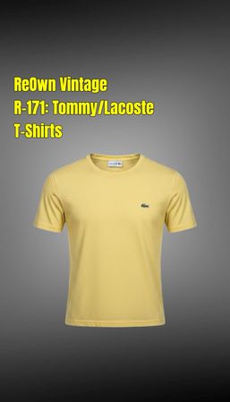 Camisetas Vintage Tommy/Lacoste - R-171